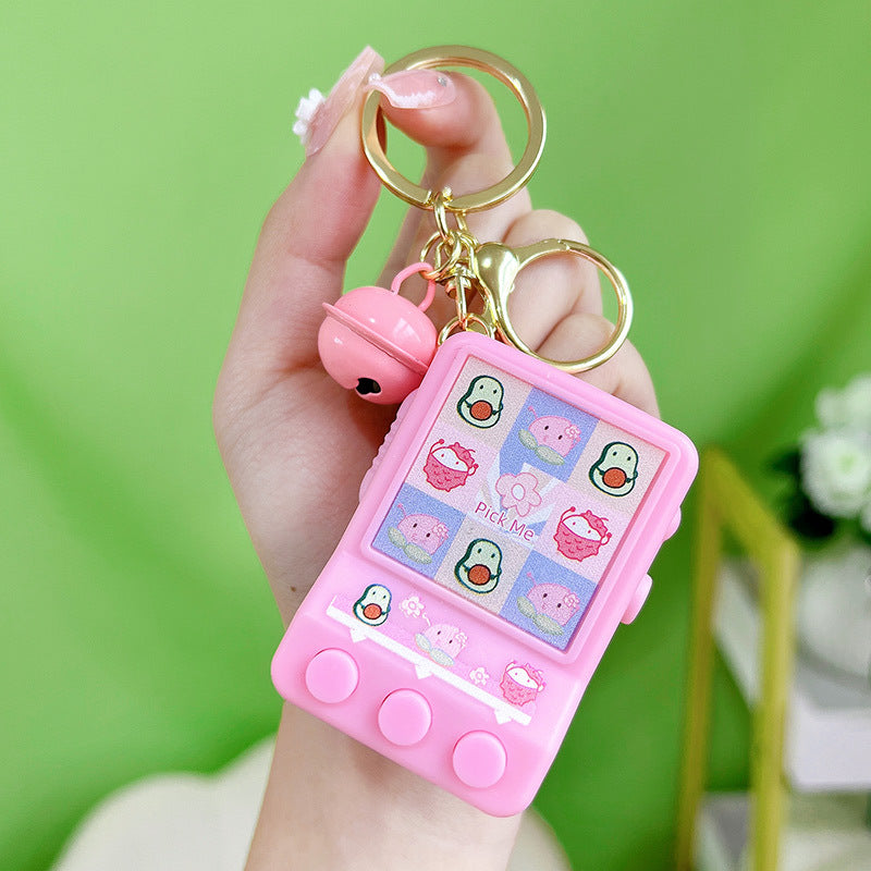 Wholesale Scroll Lighted Lottery Machine Toys Plastic Keychains
